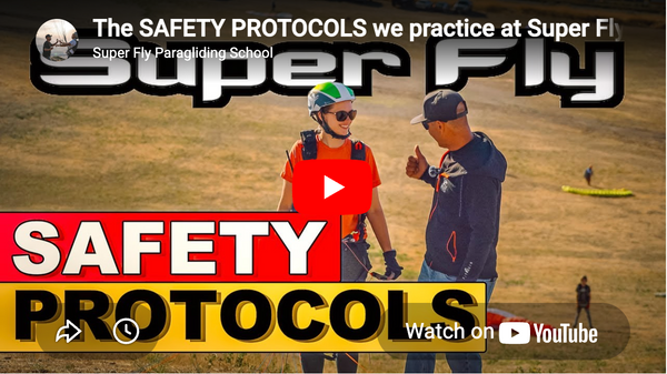 Paragliding Safety Protocols We Follow at Super Fly