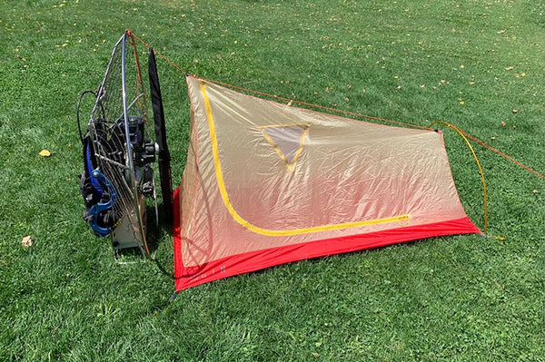 parachute tent kopen Gin Paramotor Tent