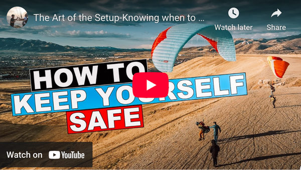 How to Stay Safe Paragliding!