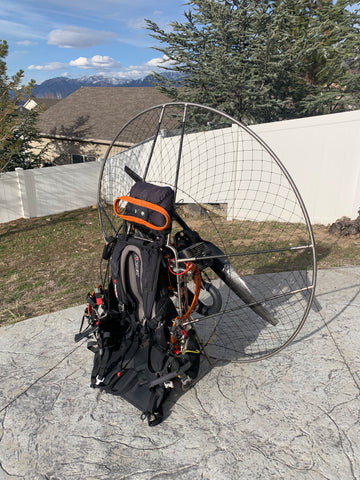 USED Paramotor -- Simplify X3 Moster Plus w. Reserve and smoke system
