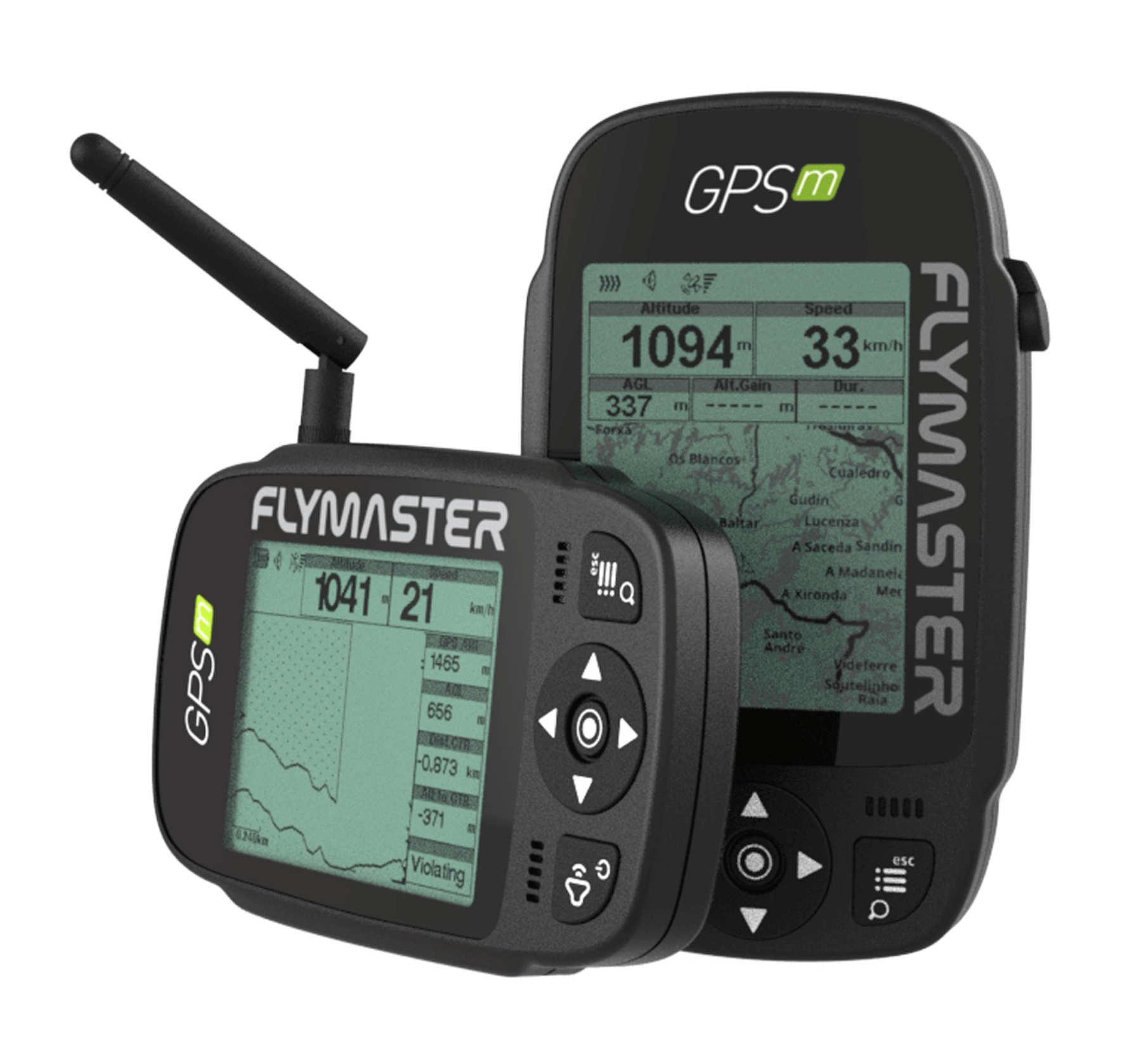 【最終】Flymaster GPS M とケース　パラグライダー用